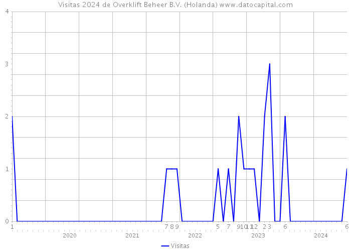 Visitas 2024 de Overklift Beheer B.V. (Holanda) 