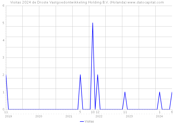 Visitas 2024 de Droste Vastgoedontwikkeling Holding B.V. (Holanda) 