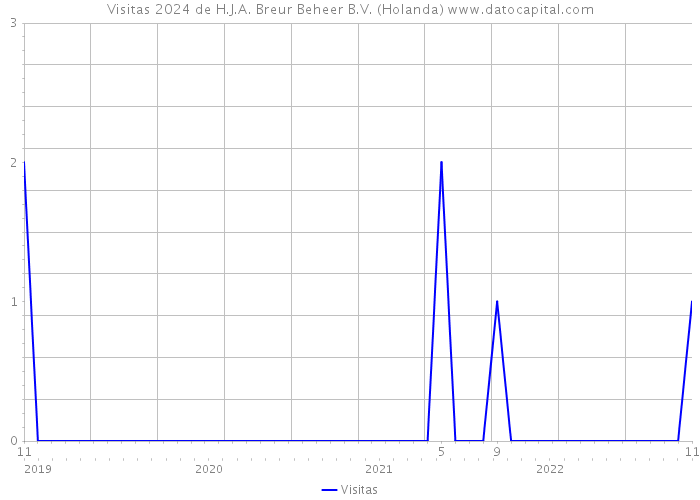 Visitas 2024 de H.J.A. Breur Beheer B.V. (Holanda) 