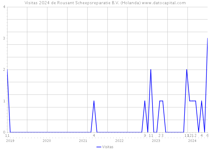 Visitas 2024 de Rousant Scheepsreparatie B.V. (Holanda) 