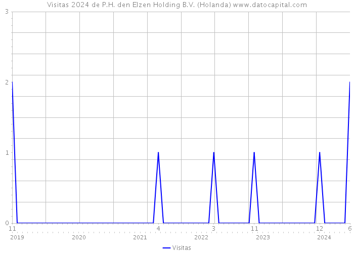 Visitas 2024 de P.H. den Elzen Holding B.V. (Holanda) 