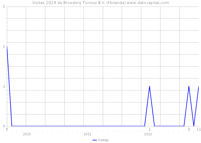 Visitas 2024 de Broederij Torsius B.V. (Holanda) 