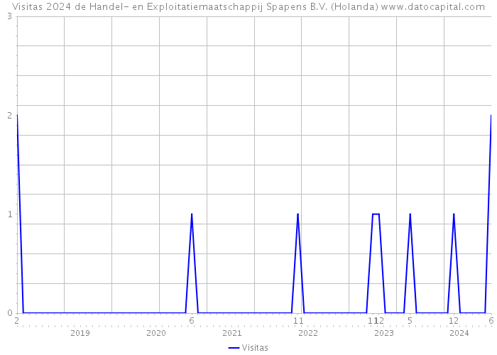 Visitas 2024 de Handel- en Exploitatiemaatschappij Spapens B.V. (Holanda) 