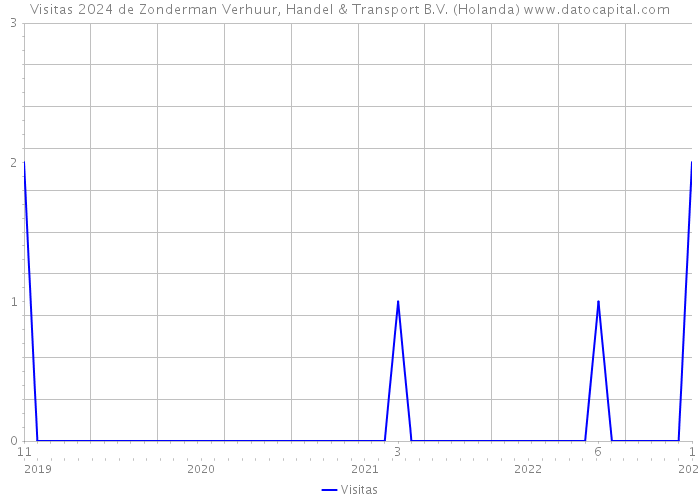 Visitas 2024 de Zonderman Verhuur, Handel & Transport B.V. (Holanda) 