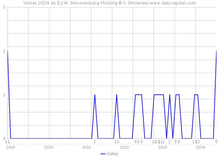 Visitas 2024 de E.J.W. Smoorenburg Holding B.V. (Holanda) 