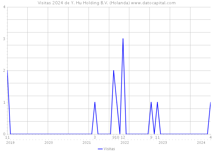 Visitas 2024 de Y. Hu Holding B.V. (Holanda) 