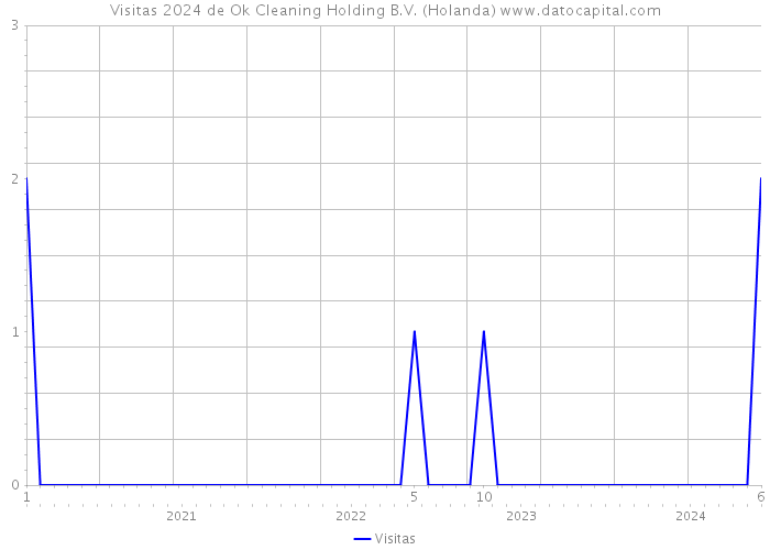 Visitas 2024 de Ok Cleaning Holding B.V. (Holanda) 