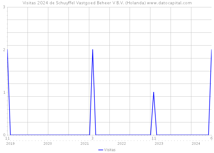 Visitas 2024 de Schuyffel Vastgoed Beheer V B.V. (Holanda) 