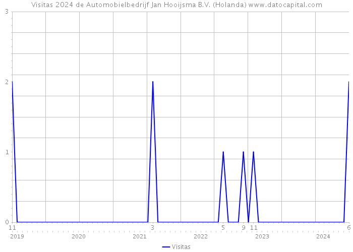 Visitas 2024 de Automobielbedrijf Jan Hooijsma B.V. (Holanda) 