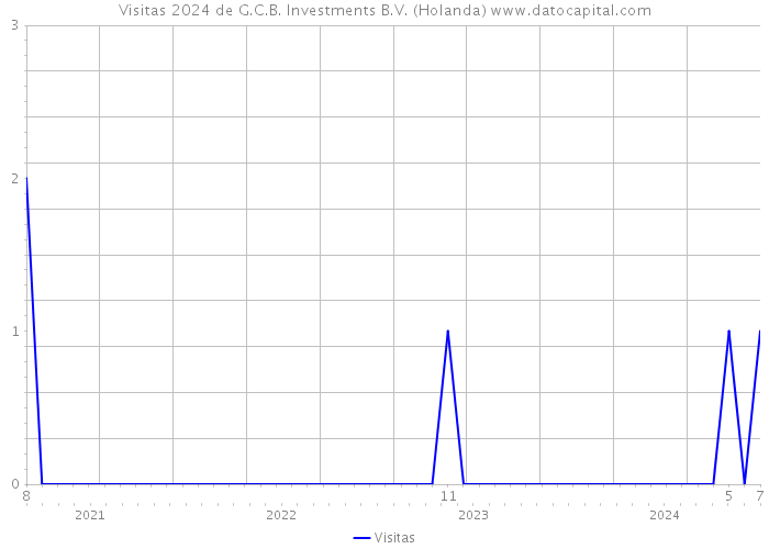 Visitas 2024 de G.C.B. Investments B.V. (Holanda) 