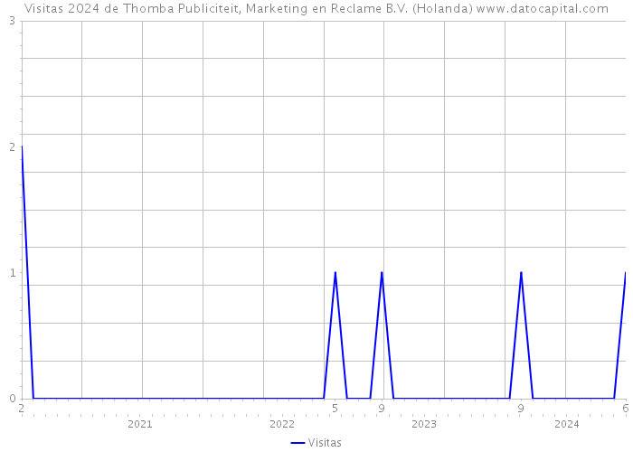 Visitas 2024 de Thomba Publiciteit, Marketing en Reclame B.V. (Holanda) 