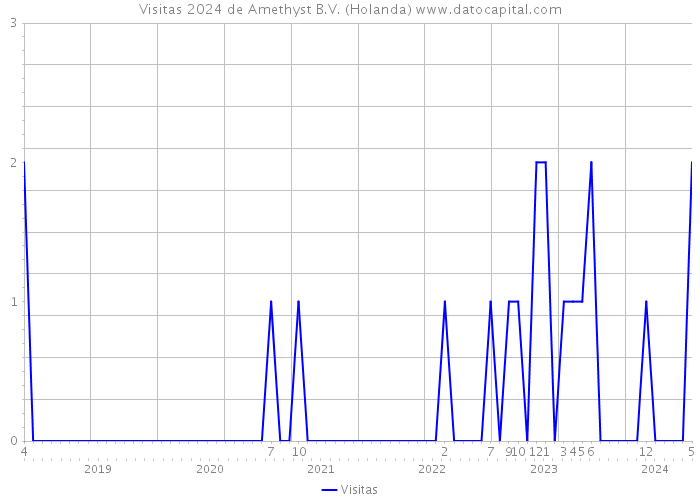 Visitas 2024 de Amethyst B.V. (Holanda) 