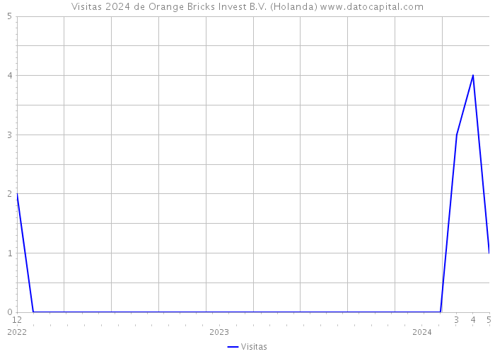 Visitas 2024 de Orange Bricks Invest B.V. (Holanda) 