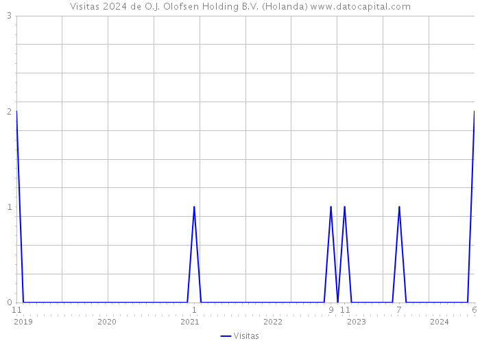 Visitas 2024 de O.J. Olofsen Holding B.V. (Holanda) 