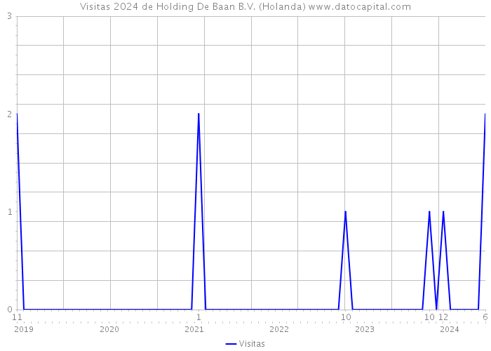 Visitas 2024 de Holding De Baan B.V. (Holanda) 