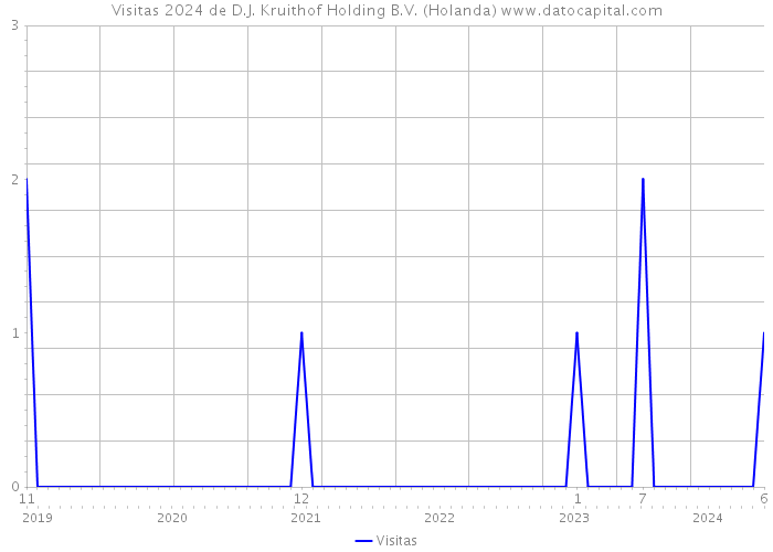 Visitas 2024 de D.J. Kruithof Holding B.V. (Holanda) 