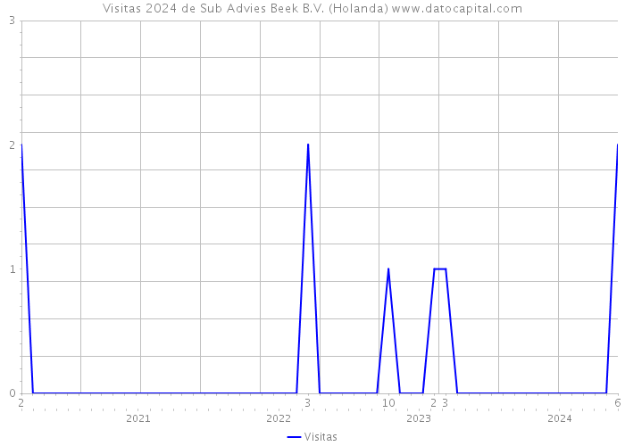 Visitas 2024 de Sub Advies Beek B.V. (Holanda) 