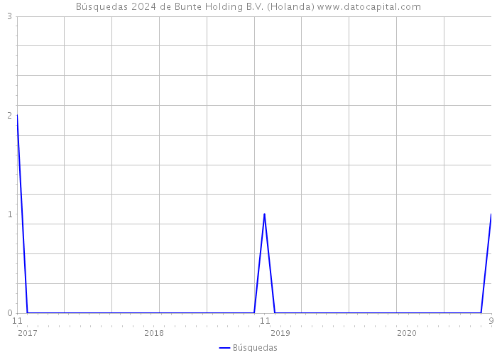 Búsquedas 2024 de Bunte Holding B.V. (Holanda) 