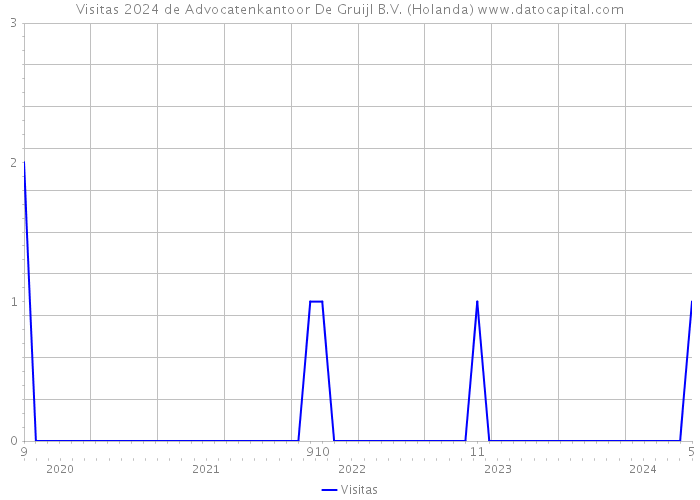 Visitas 2024 de Advocatenkantoor De Gruijl B.V. (Holanda) 