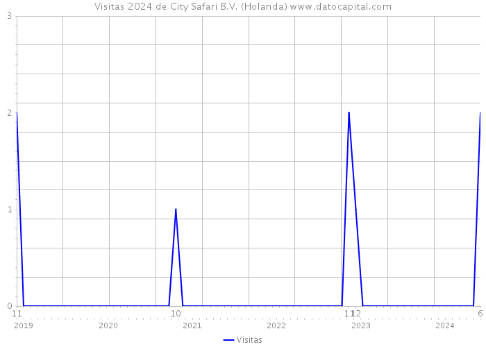 Visitas 2024 de City Safari B.V. (Holanda) 