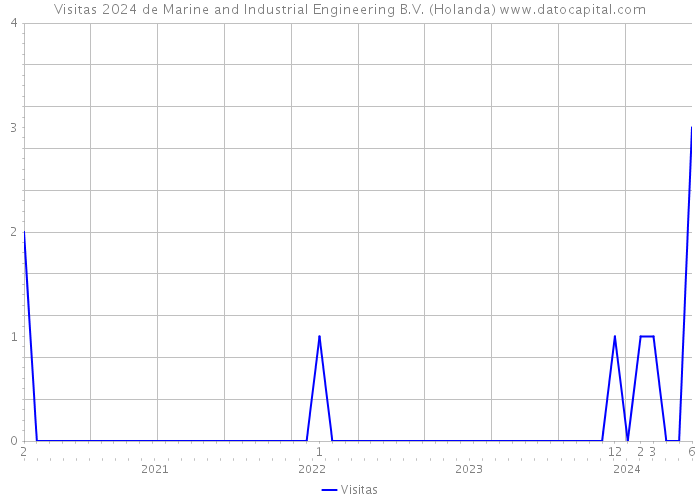 Visitas 2024 de Marine and Industrial Engineering B.V. (Holanda) 