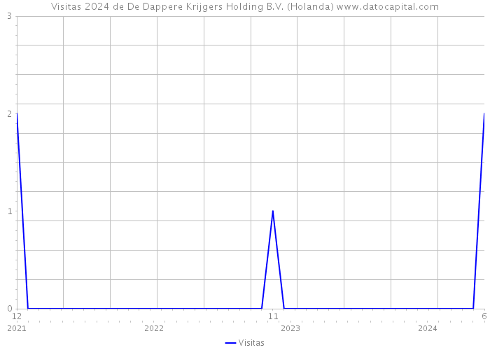 Visitas 2024 de De Dappere Krijgers Holding B.V. (Holanda) 