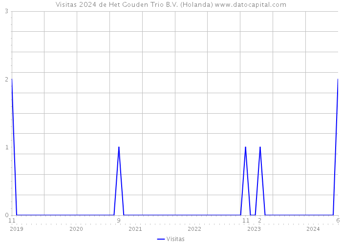 Visitas 2024 de Het Gouden Trio B.V. (Holanda) 