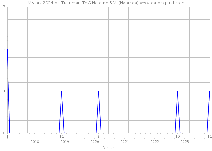 Visitas 2024 de Tuijnman TAG Holding B.V. (Holanda) 