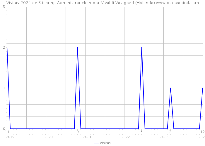 Visitas 2024 de Stichting Administratiekantoor Vivaldi Vastgoed (Holanda) 