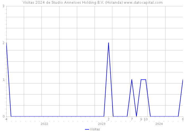 Visitas 2024 de Studio Anneloes Holding B.V. (Holanda) 