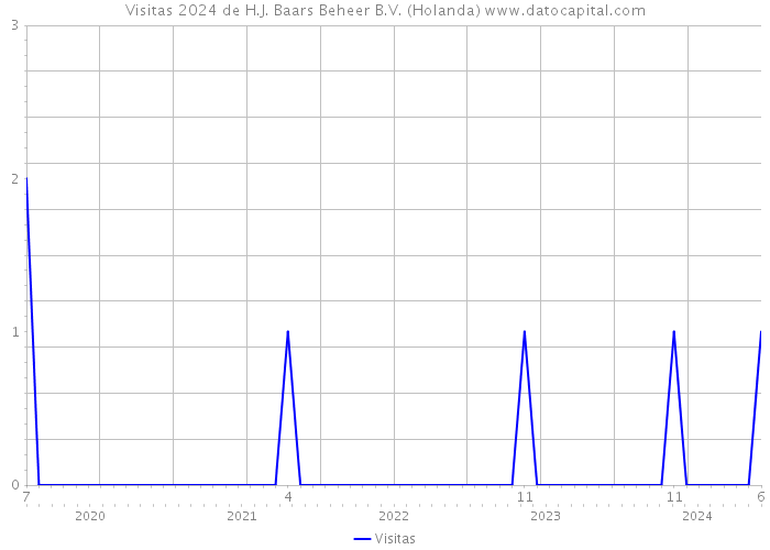 Visitas 2024 de H.J. Baars Beheer B.V. (Holanda) 