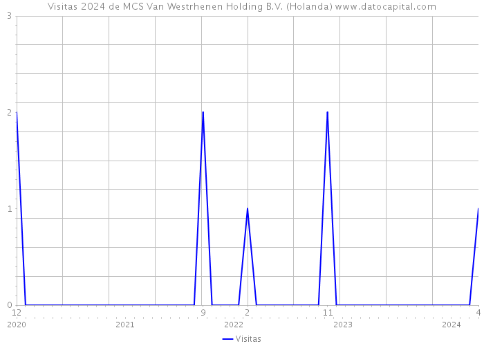 Visitas 2024 de MCS Van Westrhenen Holding B.V. (Holanda) 