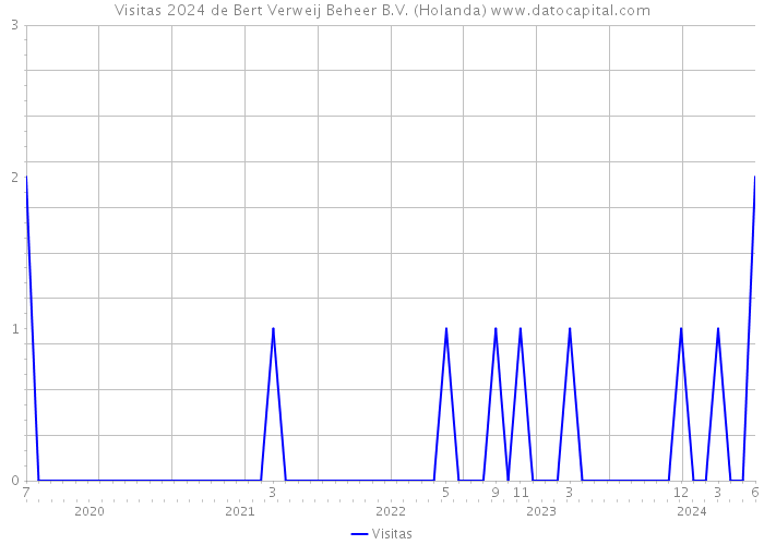 Visitas 2024 de Bert Verweij Beheer B.V. (Holanda) 