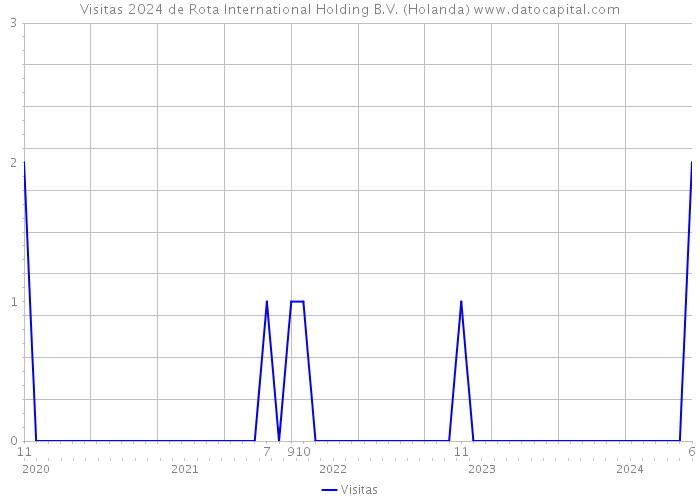 Visitas 2024 de Rota International Holding B.V. (Holanda) 