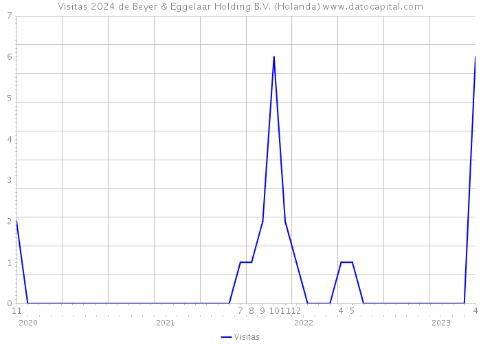 Visitas 2024 de Beyer & Eggelaar Holding B.V. (Holanda) 