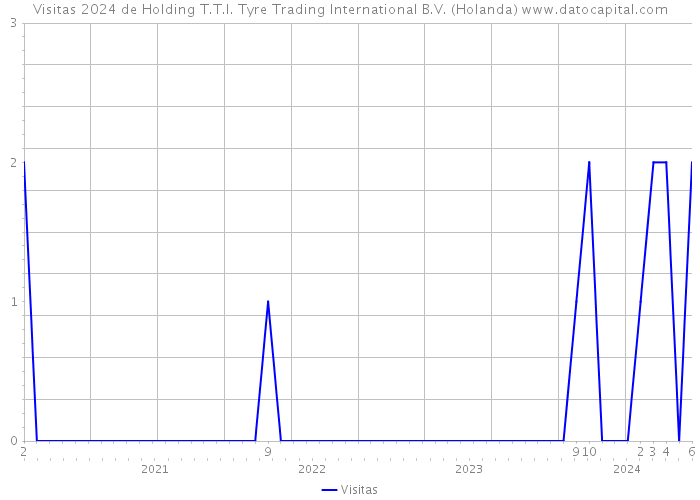 Visitas 2024 de Holding T.T.I. Tyre Trading International B.V. (Holanda) 