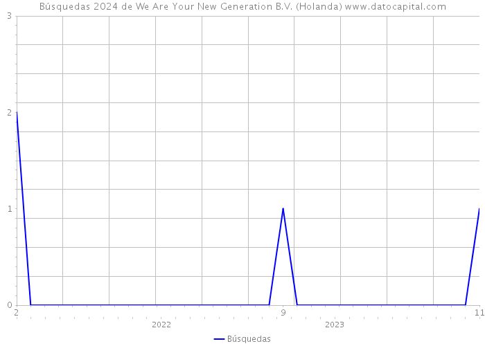 Búsquedas 2024 de We Are Your New Generation B.V. (Holanda) 