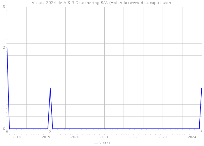 Visitas 2024 de A & R Detachering B.V. (Holanda) 