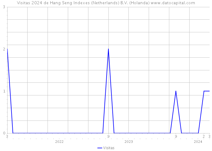 Visitas 2024 de Hang Seng Indexes (Netherlands) B.V. (Holanda) 