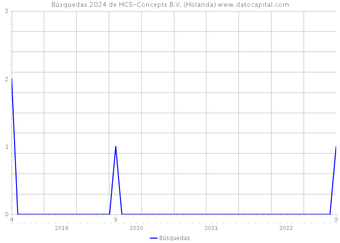 Búsquedas 2024 de HCS-Concepts B.V. (Holanda) 