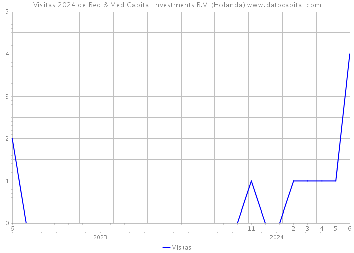 Visitas 2024 de Bed & Med Capital Investments B.V. (Holanda) 