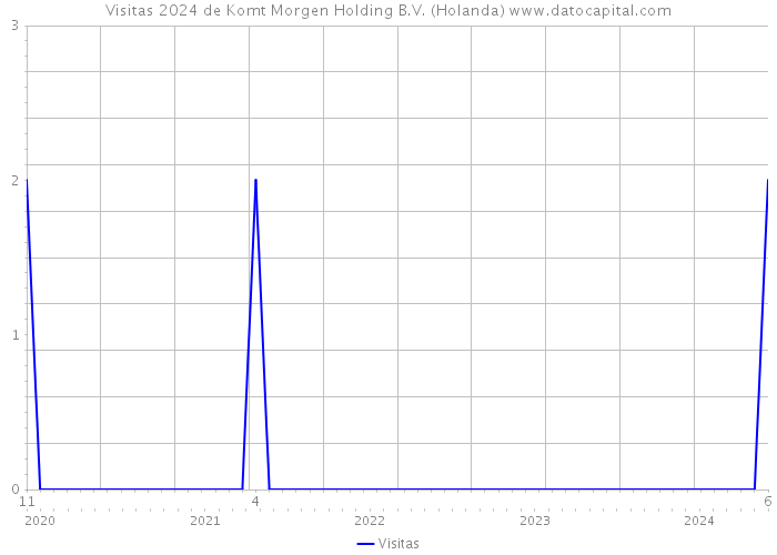 Visitas 2024 de Komt Morgen Holding B.V. (Holanda) 