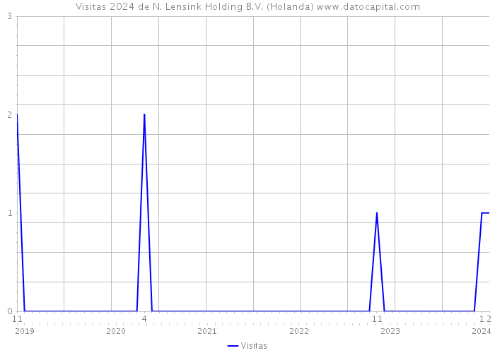Visitas 2024 de N. Lensink Holding B.V. (Holanda) 