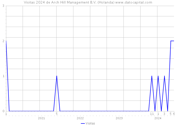 Visitas 2024 de Arch Hill Management B.V. (Holanda) 