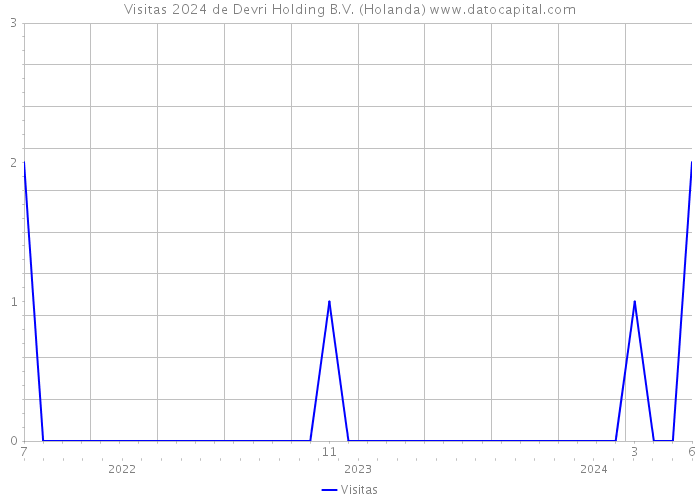 Visitas 2024 de Devri Holding B.V. (Holanda) 