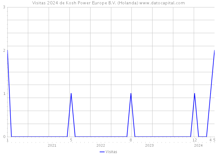 Visitas 2024 de Kosh Power Europe B.V. (Holanda) 