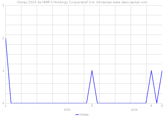 Visitas 2024 de NHIP II Holdings Coöperatief U.A. (Holanda) 