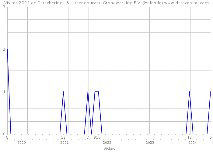 Visitas 2024 de Detachering- & Uitzendbureau Grondwerking B.V. (Holanda) 
