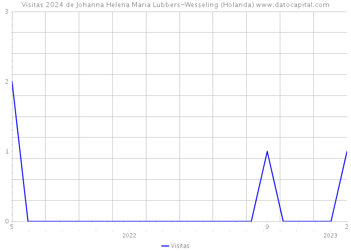 Visitas 2024 de Johanna Helena Maria Lubbers-Wesseling (Holanda) 