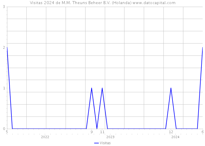 Visitas 2024 de M.M. Theuns Beheer B.V. (Holanda) 